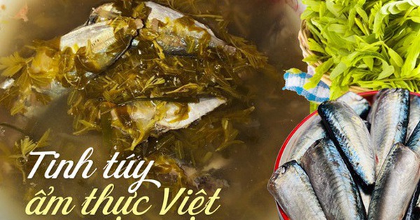 Nhớ thương canh cá nục lá me non