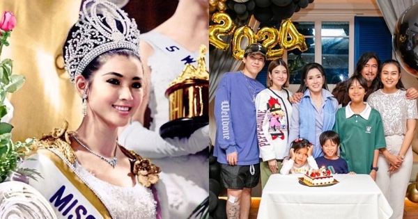 View - Cựu Hoa hậu Hoàn vũ hạnh phúc đón sinh nhật bên gia đình, nhìn nhan sắc không ai nghĩ đã U80