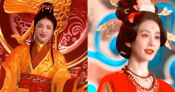 Lưu Thi Thi và 3 người đẹp Cbiz gây vỡ mộng, tạo hình như mơ hóa phèn trên sân khấu sến súa của CCTV - Ảnh 23.