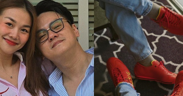 View - Thanh Hằng tình bể bình bên ông xã nhạc trưởng, khéo đánh dấu chủ quyền qua chi tiết này