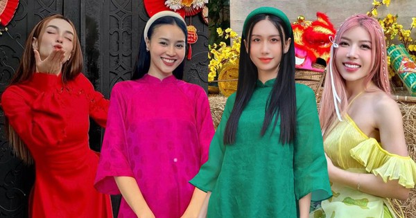 Hội Chị Đẹp Đạp Gió” xúng xính áo dài đầu xuân: Người chuộng style đơn giản, người mê cách tân hiện đại - Ảnh 16.