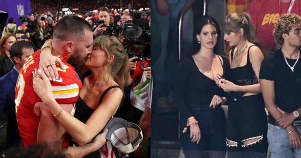 View - Taylor Swift gây sốt khi hôn bạn trai mừng vô địch Super Bowl, ngờ đâu video "sầu nữ nước Mỹ" bị đẩy ngã lại được bàn tán nhiều hơn