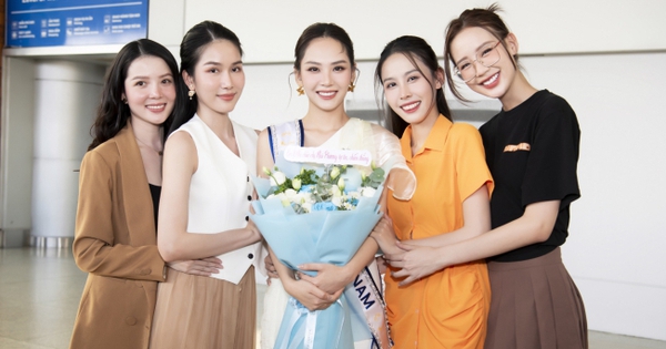 View - Mai Phương mang 140 kg hành lý lên đường thi Miss World: Dàn hậu đến sân bay tiễn, Hoa hậu Ý Nhi gọi điện cổ vũ
