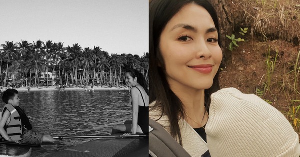 View - Hà Tăng chia sẻ ảnh với quý tử đầu lòng, còn nhắn nhủ cực tình cảm