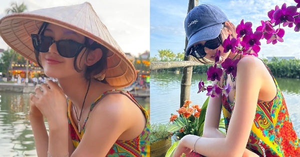 View - "Bông hồng lai" Danielle (NewJeans) gây bão với loạt ảnh du lịch Hội An: Visual tựa búp bê, khoảnh khắc đội nón lá chuẩn dâu Việt chiếm spotlight