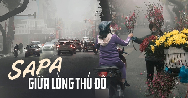 View - Ảnh: Hà Nội "đẹp lạ" trong ngày Ông Công Ông Táo, khắp nơi "mù sương" khiến nhiều người liên tưởng đến Sa Pa