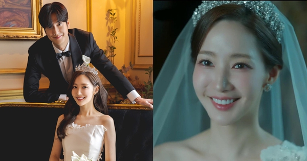 Park Min Young khiến MXH bùng nổ vì tạo hình cô dâu đẹp xuất sắc ở tập cuối Cô Đi Mà Lấy Chồng Tôi - Ảnh 1.
