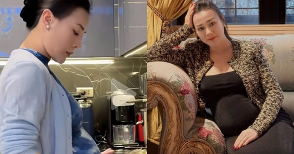 View - Lộ diện ngoại hình chân thực của Phương Oanh khi mang bầu 7 tháng, vợ shark Bình còn tự so sánh mình với con cá ngựa