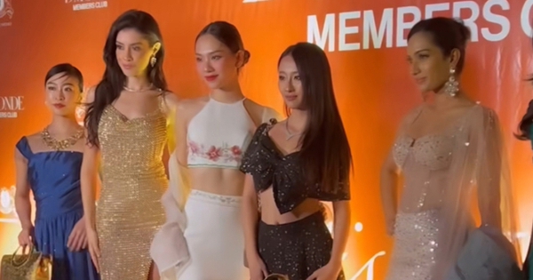 Visual toả sáng qua camera thường của Mai Phương trên thảm đỏ Miss World, chiếm spotlight giữa dàn mỹ nhân quốc tế - Ảnh 4.