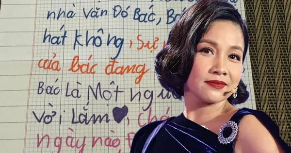 View - Con gái của BTV một nhà xuất bản gửi thư cho ca sĩ Mỹ Linh, lật mặt sau trang giấy mà "sang chấn"