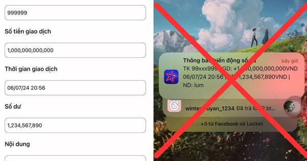 Xuất hiện app giả mạo thông báo chuyển khoản ngân hàng: Cần nắm một điểm sơ hở để tránh sập bẫy lừa đảo!