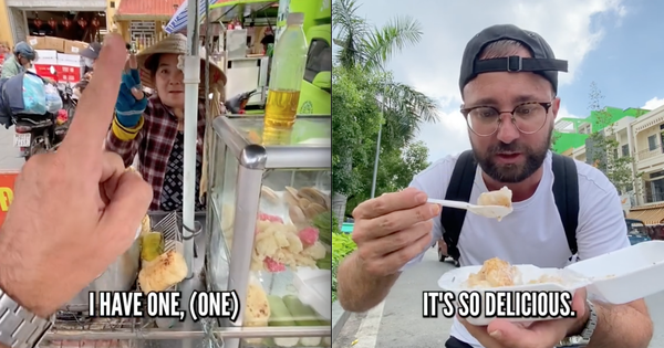 Khách Tây hỏi mua món chuối đặc sản của Việt Nam, hành động của cô bán hàng khiến dân tình khen "hết nước chấm"