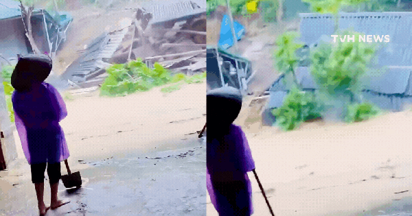 18 giây ám ảnh trong trận sạt lở ở Thanh Hoá: Ngôi nhà bị đất đá nghiền nát, tiếng khóc than xé lòng