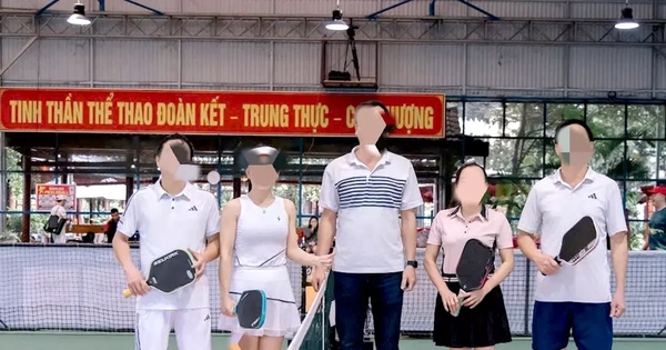 Xác minh một bí thư xã nghỉ học bồi dưỡng chính trị để đi chơi Pickleball
