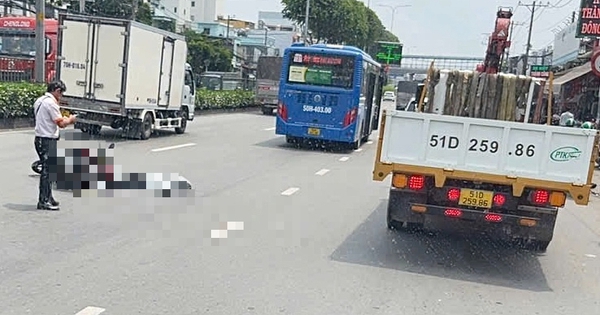 Một cô gái tử vong liên quan xe buýt ở TP HCM