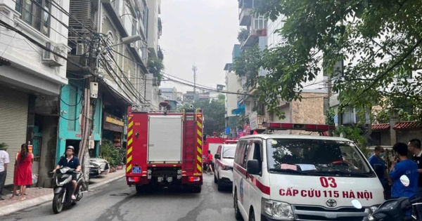 Cháy nhà ở Hà Nội khiến cả gia đình 5 người tử vong