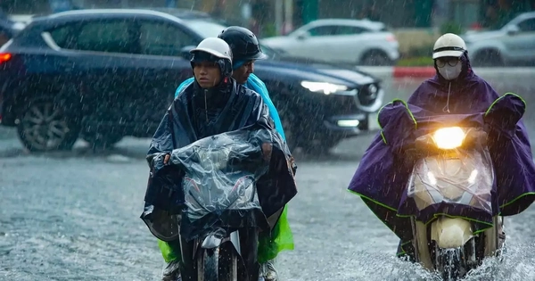 Miền Bắc tiếp tục đón mưa lớn