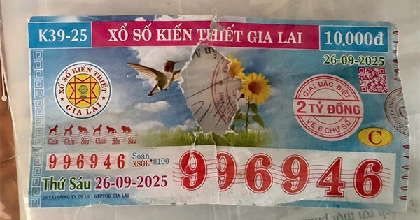 Người phụ hồ làm thủng tờ vé số trúng 2 tỷ đồng, đi nhận thưởng không được: Công ty xổ số nói gì?
