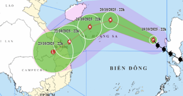 Tin bão Fengshen mới nhất: Giật cấp 11, di chuyển nhanh; 15 tỉnh, thành đặc biệt chú ý