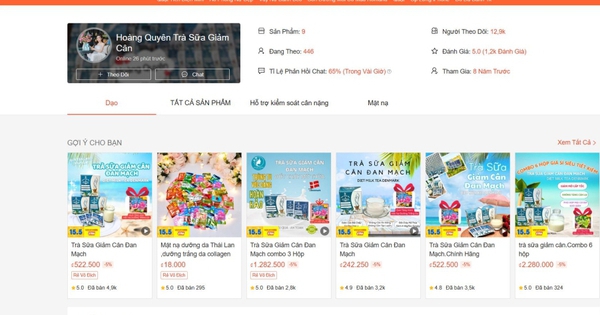 Xử phạt chủ cơ sở kinh doanh trà sữa giảm cân chứa chất cấm