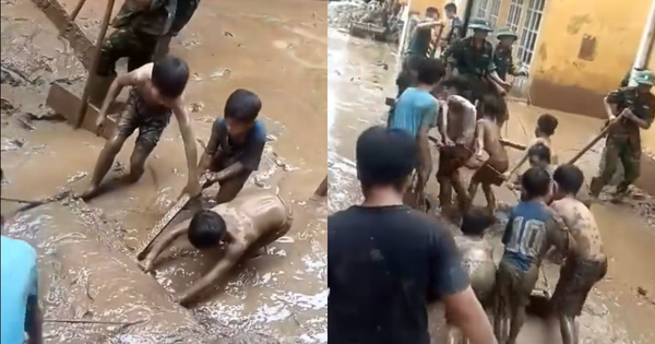 Thương hơn cả chữ thương trước hình ảnh tại 1 trường học ở Lào Cai sau cơn lũ quét