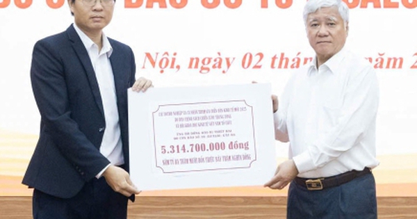 Mặt trận Tổ quốc phát động ủng hộ đồng bào sau bão lũ, tiếp nhận hơn 673 tỷ đồng