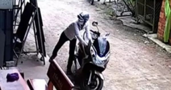 Vừa ra tù lại trộm cắp 4 xe máy