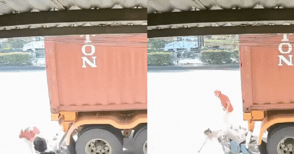 8 giây kinh hoàng với 2 cô gái trẻ: Ai xem xong cũng rùng mình