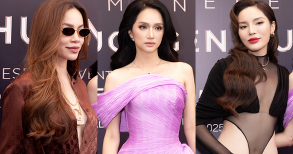 Họp báo Miss Universe Vietnam: Hương Giang slay...