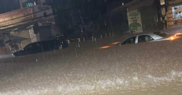 Thái Nguyên mưa như trút, mực nước sông Cầu có thể vượt đỉnh lũ lịch sử năm 2024