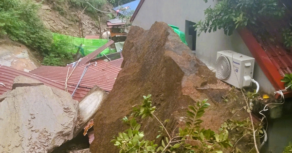 Nhiều khối đá nặng cả tấn trên núi sạt lở vào nhà dân, kiến nghị ban bố tình huống khẩn cấp