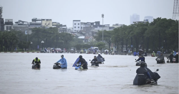 Vì sao Hà Nội mưa lớn?