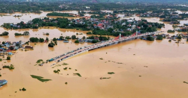 Lũ trên sông ở Bắc Ninh đang lên, lũ sông Cầu tại Thái Nguyên vẫn vượt lịch sử