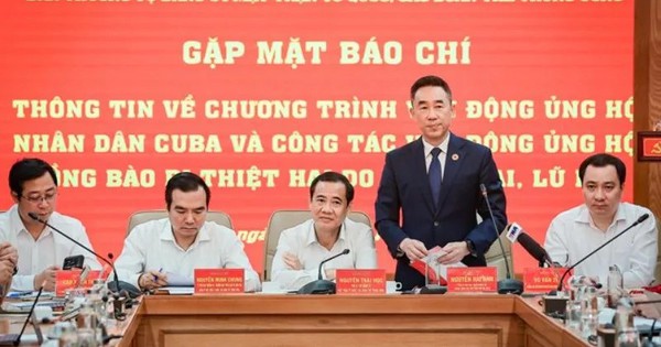 Đã tiếp nhận gần 1.300 tỷ đồng ủng hộ đồng bào vùng lũ và nhân dân Cuba