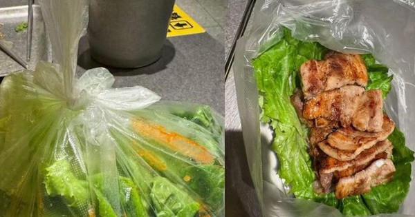 Dân mạng tranh cãi chuyện chàng trai 'đi ăn gói đồ thừa về cho người yêu'
