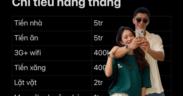 Bảng chi tiêu không "1 kẽ hở" của vợ chồng ở TP.HCM