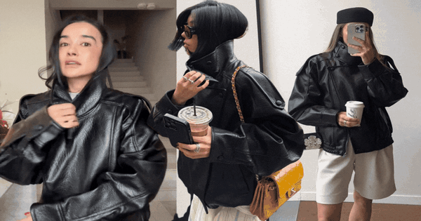 Áo da Zara đang "on top" trend Thu Đông, còn được ví sang như đồ Saint Laurent