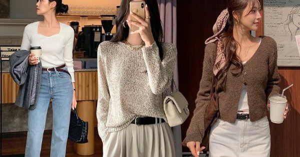 Không cần cầu kỳ, 5 cách mặc áo len màu trung tính sẽ giúp chị em sành điệu cả tuần