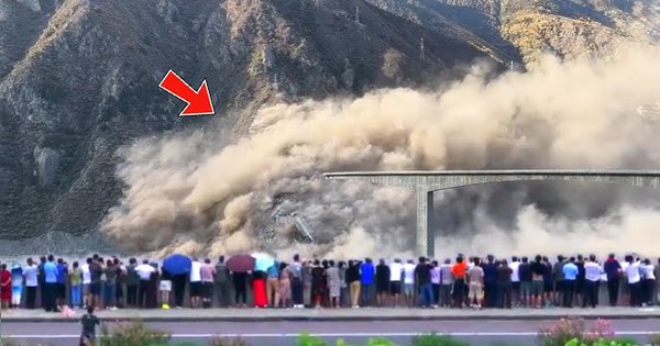 Cận cảnh sập cầu gần nhà máy thủy điện Trung Quốc: Mới sử dụng từ đầu năm, phát hiện dấu hiệu lạ trước đó