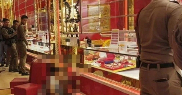 Cướp tiệm vàng bất thành, kẻ trộm tự tử ngay tại chỗ