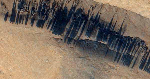 "Mã vạch ngoài hành tinh” bí ẩn trên sườn núi