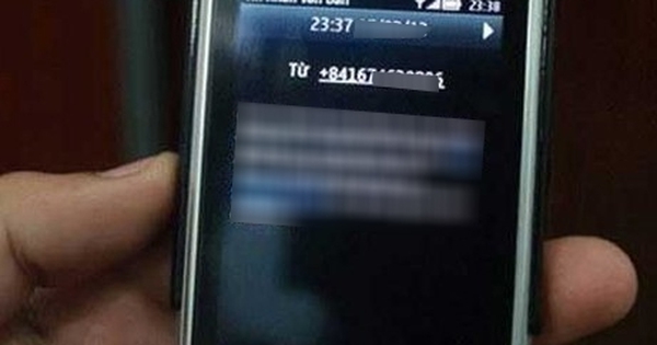 Công an thông báo tới tất cả những ai nhận được tin nhắn có nội dung sau