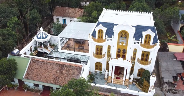 Biệt thự dát vàng nổi tiếng nhất Bắc Ninh, riêng bộ bàn ghế đã 1 tỷ đồng