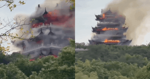 Trung Quốc: Ngôi chùa hơn 1.500 năm tuổi bị thiêu rụi