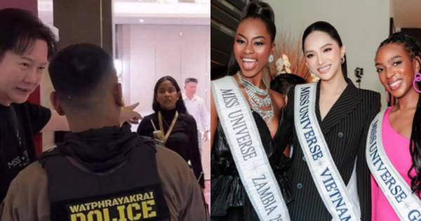 Cảnh sát xuất hiện địa điểm tổ chức Miss Univer...