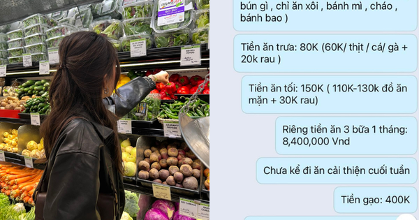 Tin nhắn sao kê tiền đi chợ gây tranh cãi