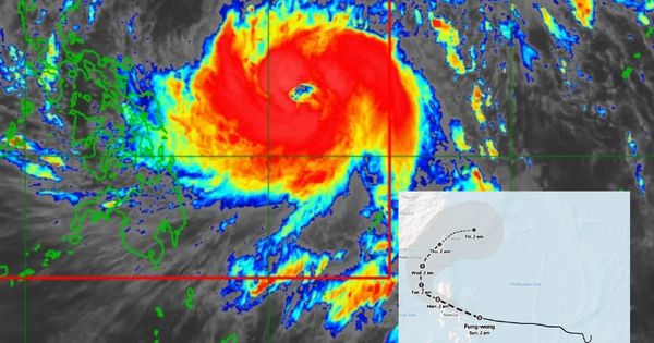 Đường đi dị thường của cơn bão quái vật “Phượng Hoàng”