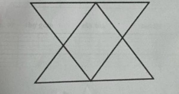 Bài tập đếm tam giác của học sinh tiểu học khiến phụ huynh "đau đầu", phải đăng lên MXH nhờ giúp đỡ