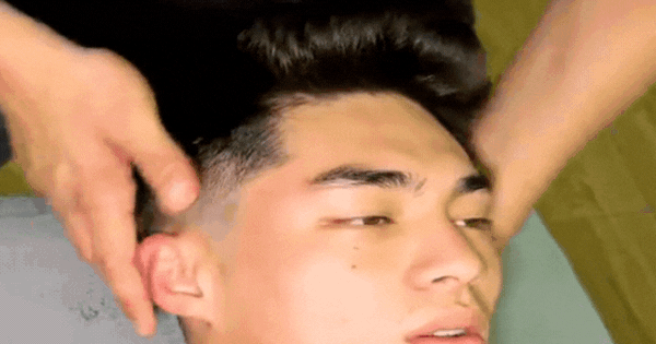 Tran Trung Kien's clip at a massage therapy salon in Gia Lai caused a fever