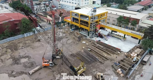 Hanoi: Building a project without a permit, a company was fined 260 million VND